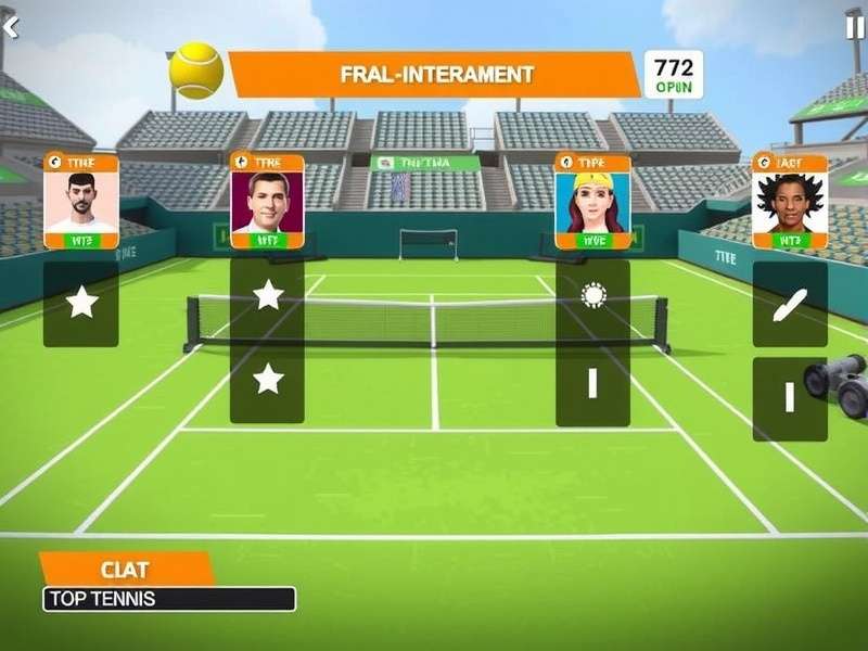 Top Tennis Talent character customization